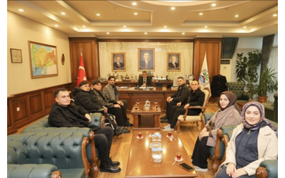 Amasya İl Temsilciliğimiz, Suluova Belediye Başkanlığı’nı Ziyaret Etti