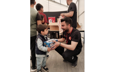 Dün olduğu gibi bugün de, yarın da çocuklarımızın yanındayız.