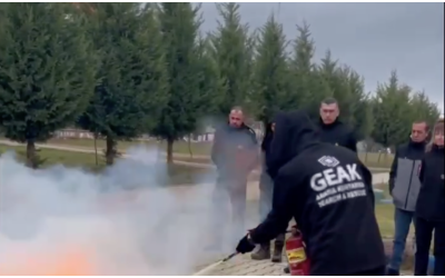 GEAK Eskişehir’den Yangın Eğitimi