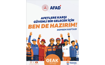 Deprem Haftası: Hazırlık Hayat Kurtarır