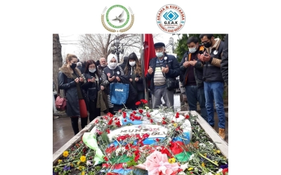 Şehit Lider Muhsin Yazıcıoğlu Kabrine Ziyaret