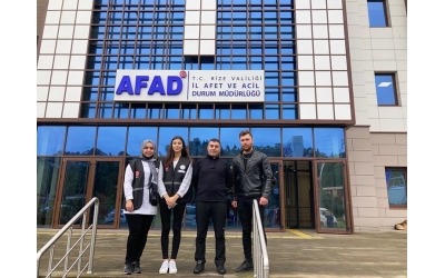 Rize İl AFAD Müdürlüğü'ne Ziyaret