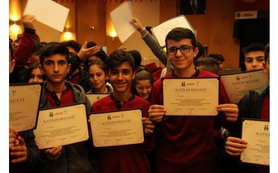 "Temel Afet Eğitimi" Sertifika Töreni