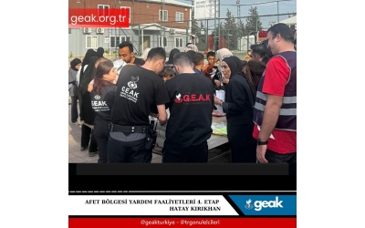 Gönül Elçileri - Afet Bölgeleri