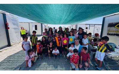 Yeşilyurt Konteyner Kent’te Çocuklara Moral ve Destek Etkinliği