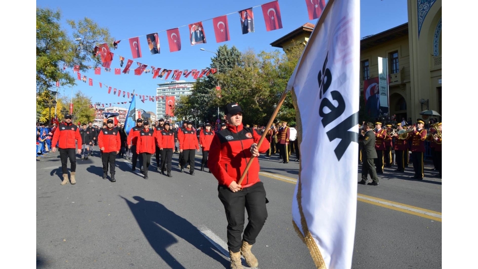 29 Ekim Kortej Yürüyüşüne Katıldık