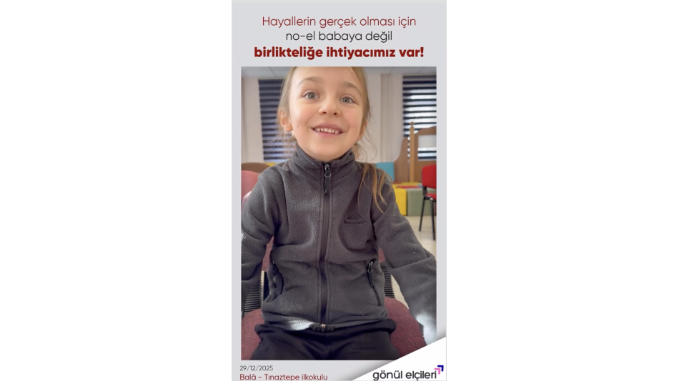 Bala Tınaztepe İlkokulu’nda Yeni Yıl Etkinliği