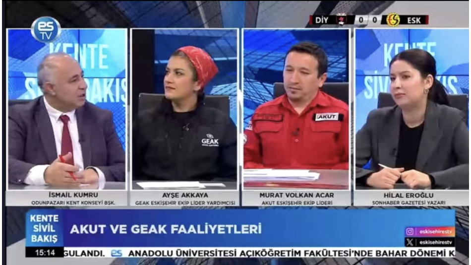 Afetlere Hazırlıkta Ortak Akıl: Eskişehir’de Kurumlar Bir Araya Geldi