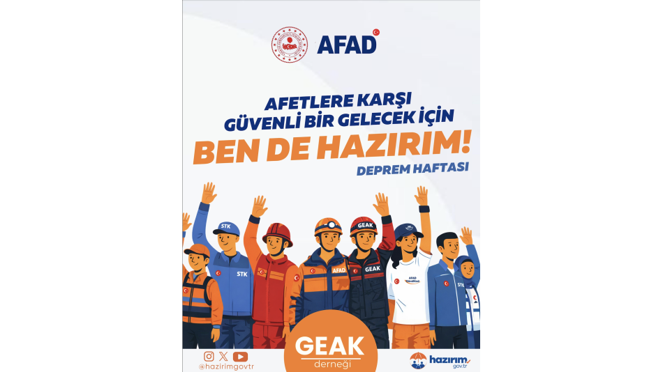 Deprem Haftası: Hazırlık Hayat Kurtarır