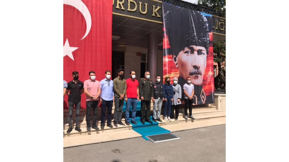 Erzurum 9. Kolordu Komutanlığı Ziyareti 