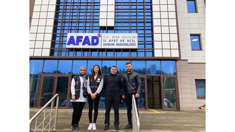 Rize İl AFAD Müdürlüğü'ne Ziyaret