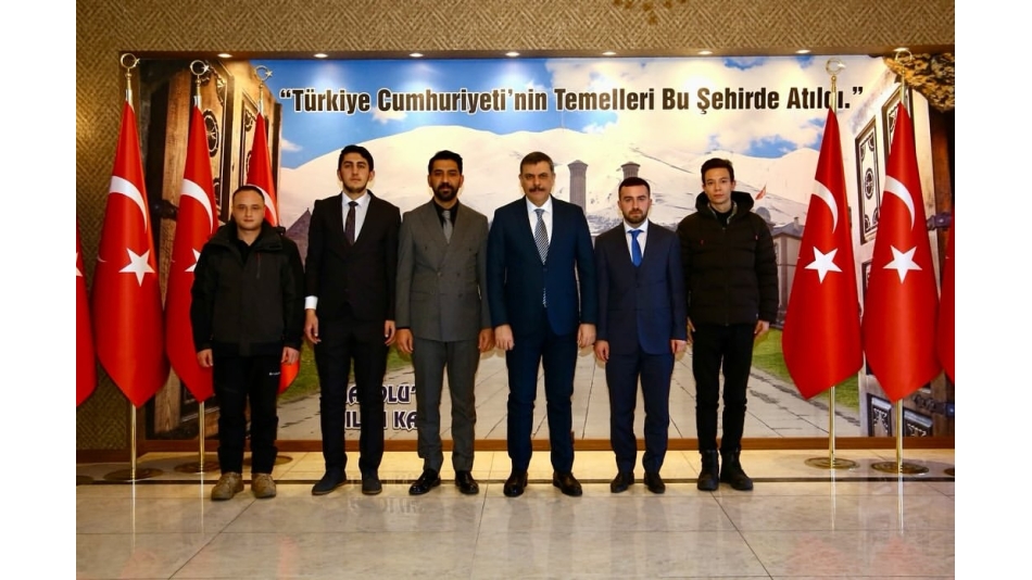 Erzurum Valiliği ve İl Emniyet Müdürü'ne Ziyaret