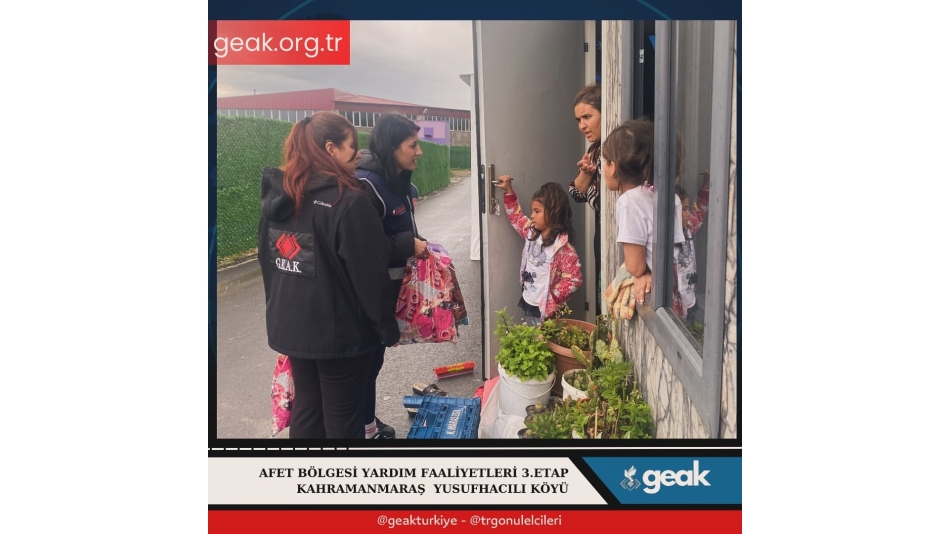 Gönül Elçileri - Afet Bölgeleri