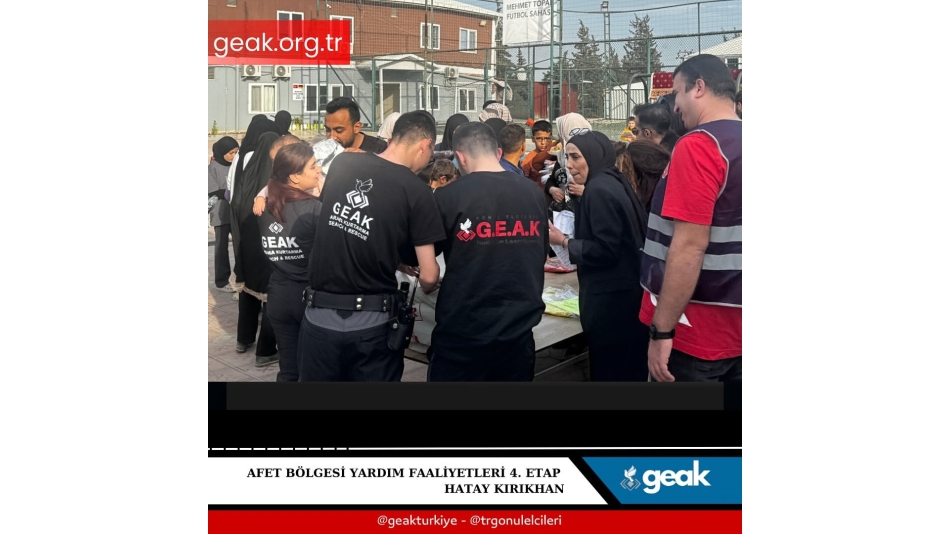 Gönül Elçileri - Afet Bölgeleri