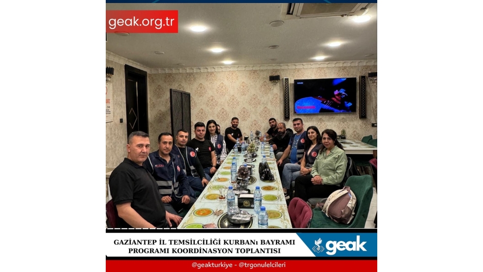 Gaziantep İl Temsilciliği İstişare Toplantısı