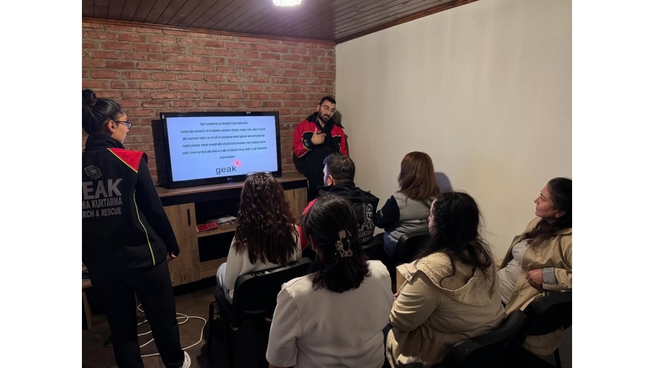 Afet ve Acil Durumlarda Beslenme Eğitimi Gerçekleştirildi