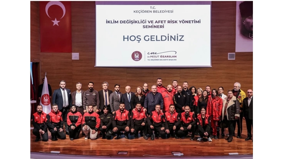 İklim Değişikliği ve Afet Risk Yönetimi Seminerine Katılım Sağladık